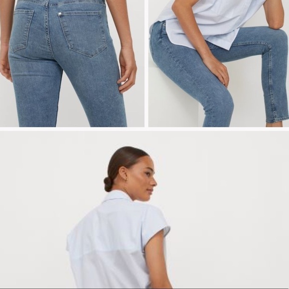 H & M Skinny Regular Waist Full Length 6 - Picture 5 of 11